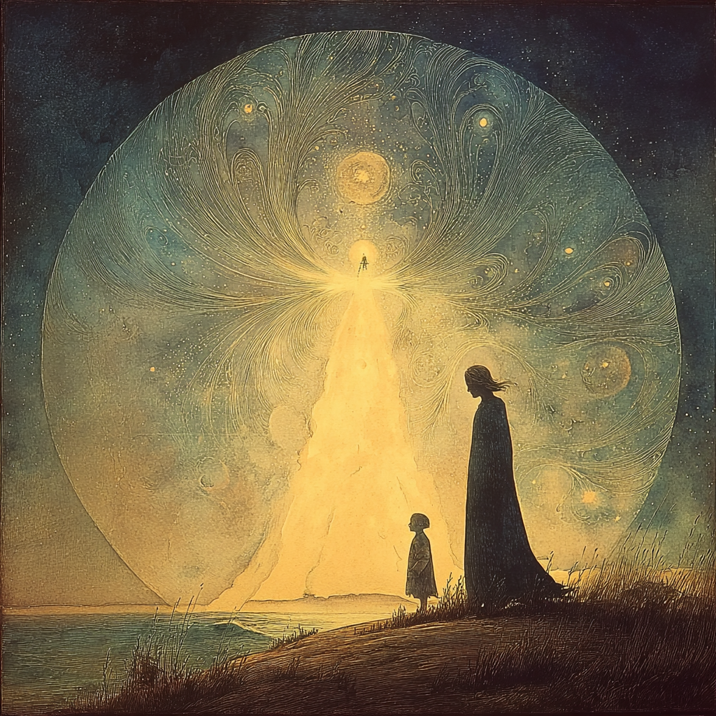 My mother, lighthouse for the unexplainable